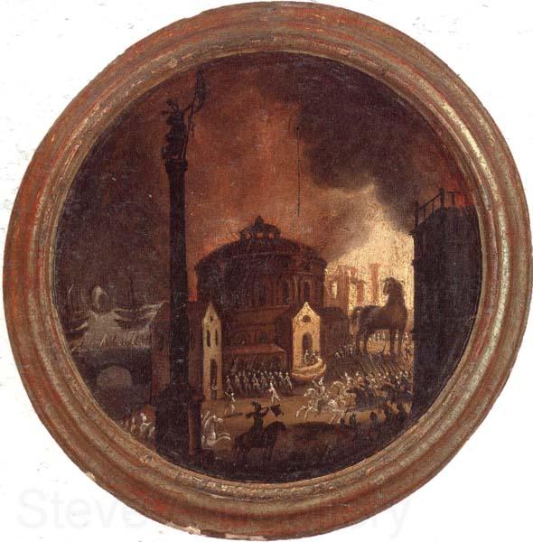unknow artist The Destruction of troy
